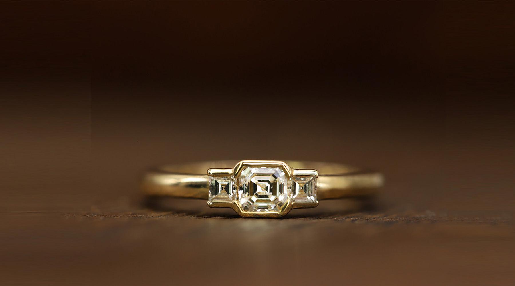 Art Deco Engagement Ring