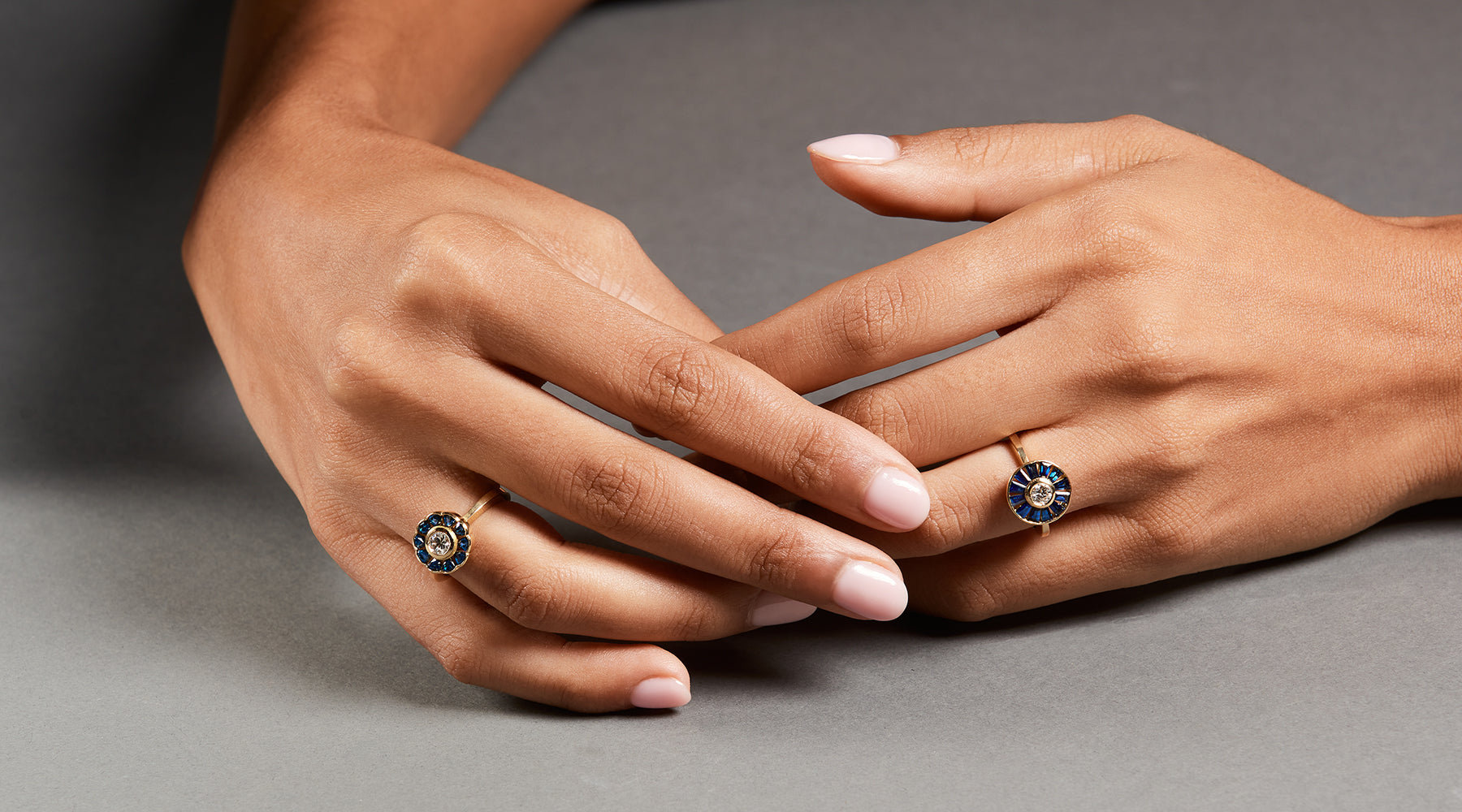 Bespoke Coloured Stone Rings