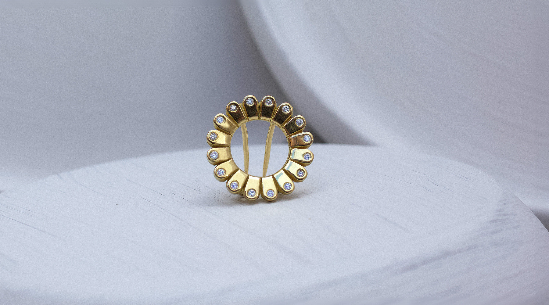 Gold Brooch Pins