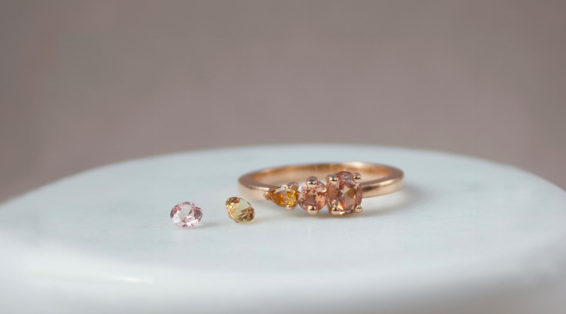 ASYMMETRIC ENGAGEMENT RINGS - Flora Bhattachary Fine Jewellery