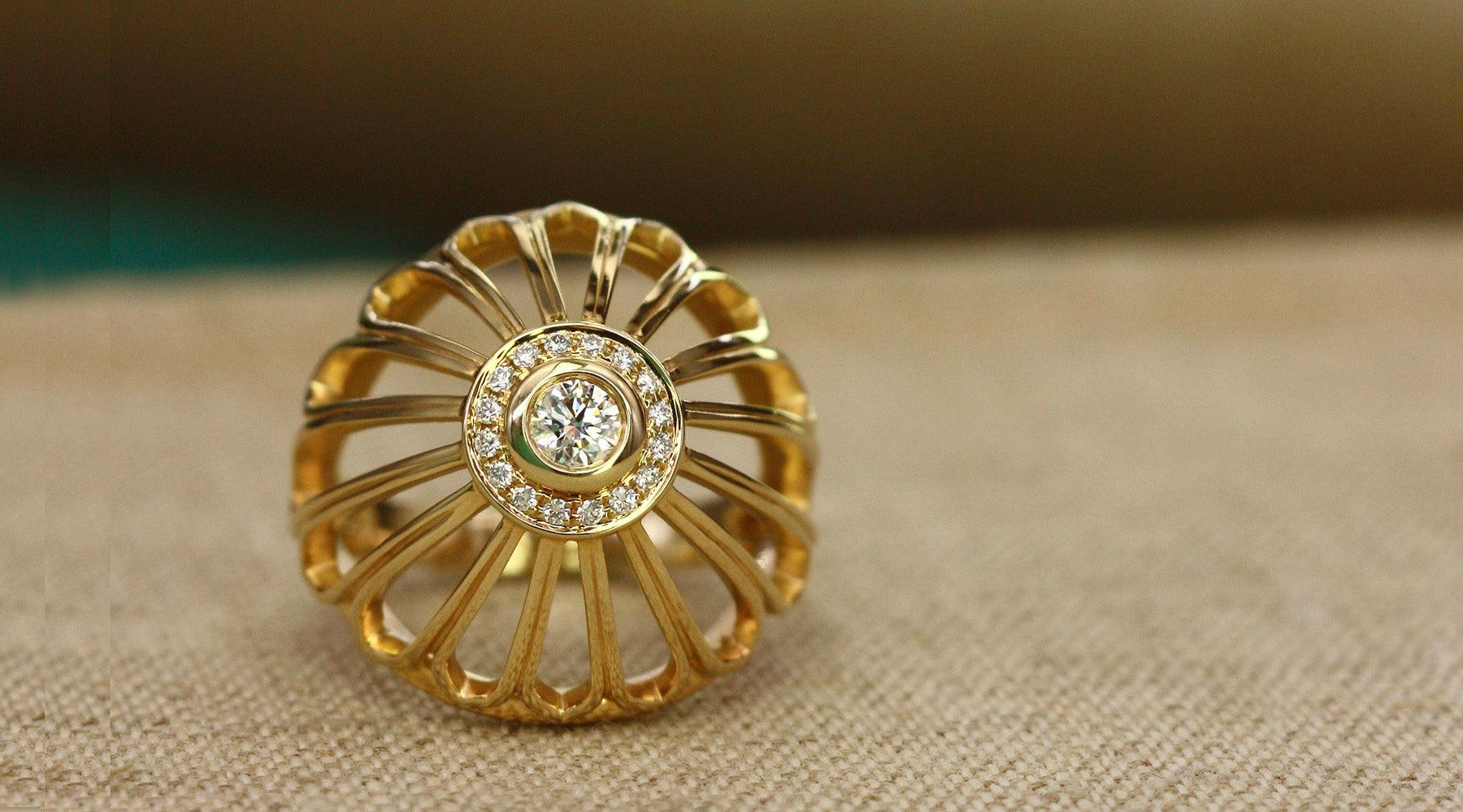 DIAMOND STATEMENT RINGS - Flora Bhattachary Fine Jewellery