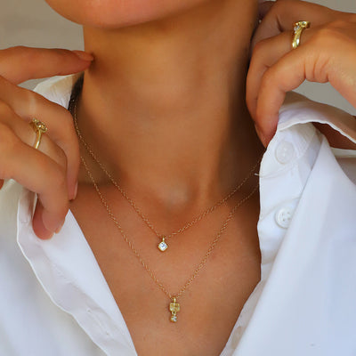 Ascher Diamond Pendant