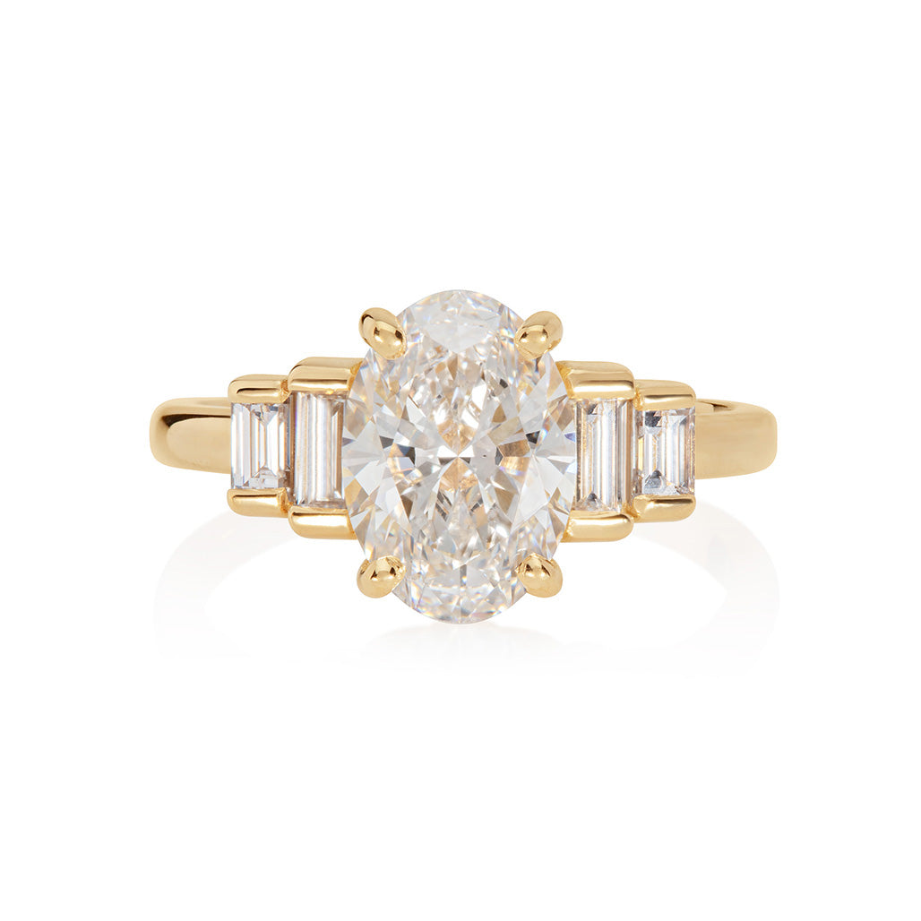 Oval Deco Ring