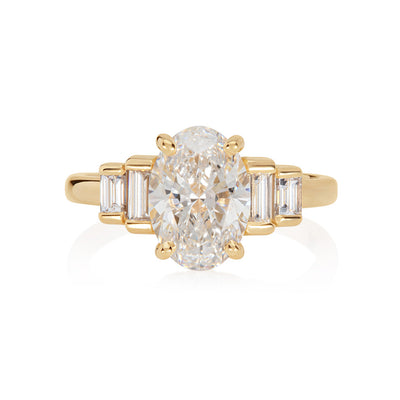 Oval Deco Ring