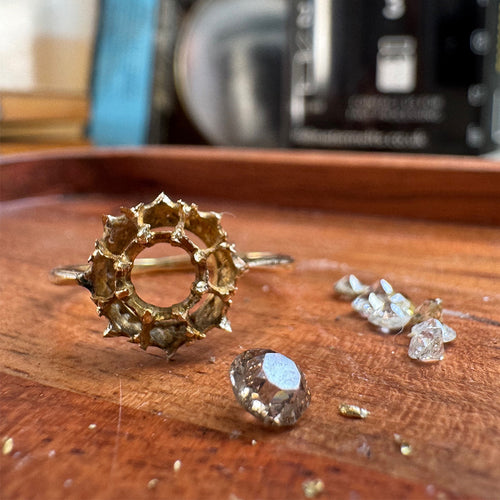 Remodelled Old To New Diamond Ring