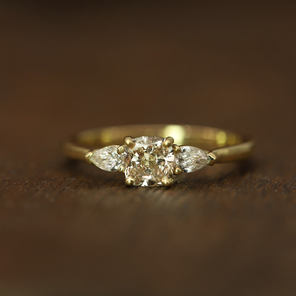 Cushion Engagement Ring