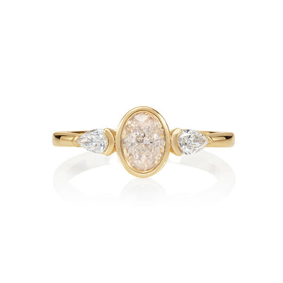 Oval Champagne Ring