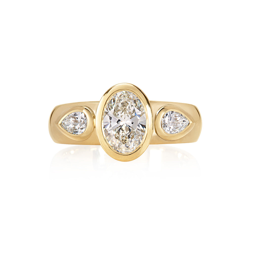 Lab Diamond Engagement Ring