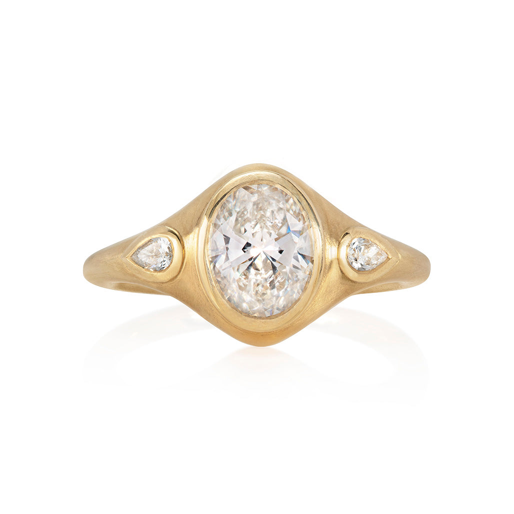 Lab Oval Ring