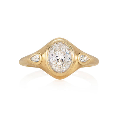 Lab Oval Ring