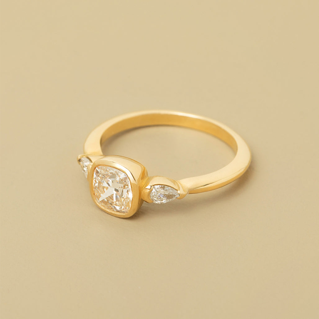 Cushion Diamond Engagement Ring