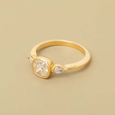 Cushion Diamond Engagement Ring