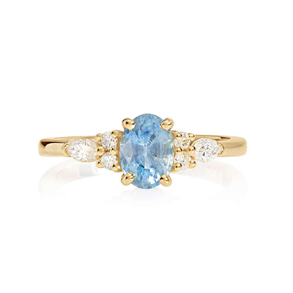 Sapphire Oval Ring