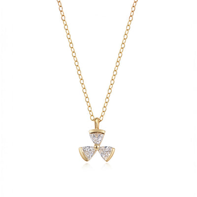 Triple Diamond Pendant