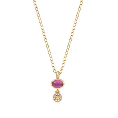 Pink Tourmaline Pendant