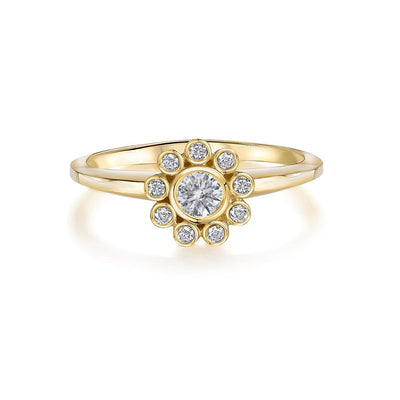 Diamond Halo Ring