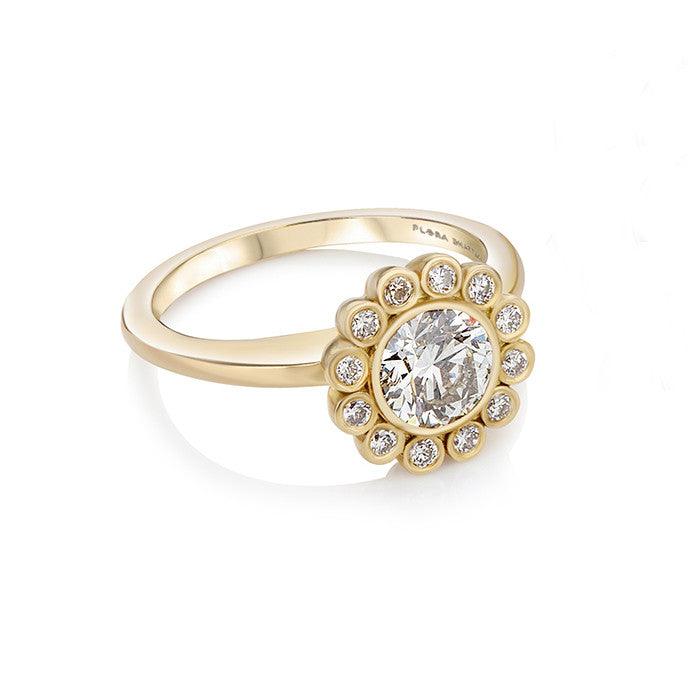 Aditi Zodiac Diamond Ring - Flora Bhattachary Fine Jewellery