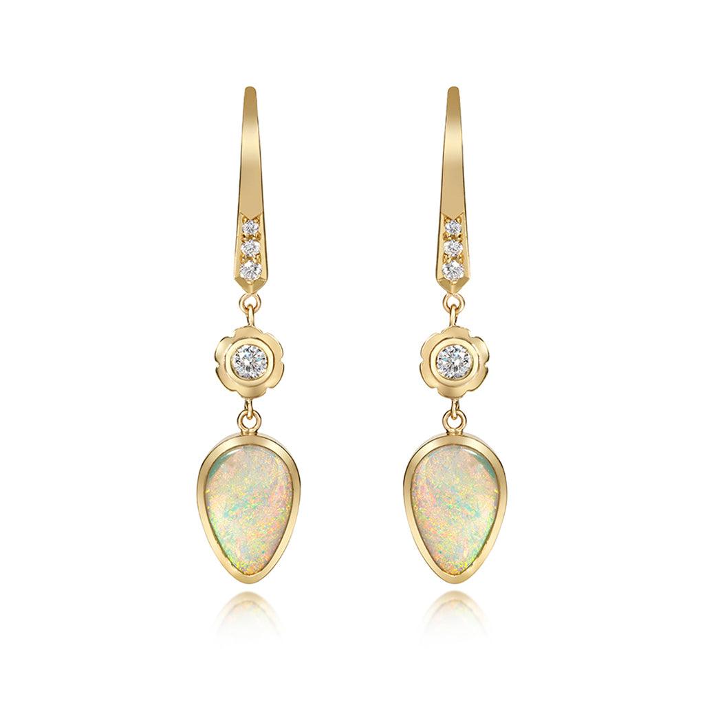 Opal Earrings