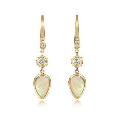 Opal Earrings