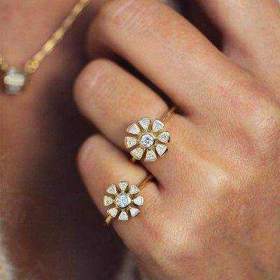 Chameli Diamond Ring - Flora Bhattachary Fine Jewellery