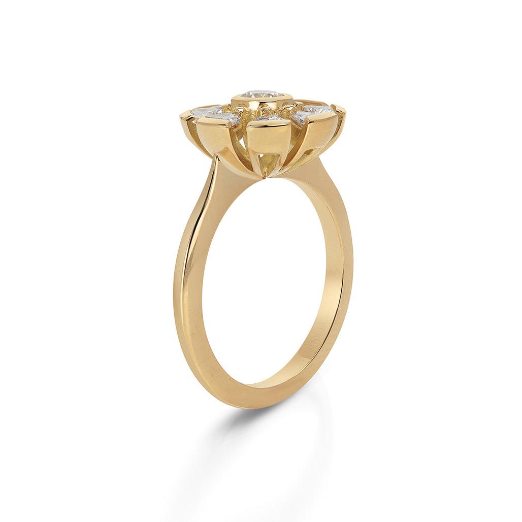 Chameli Diamond Ring - Flora Bhattachary Fine Jewellery