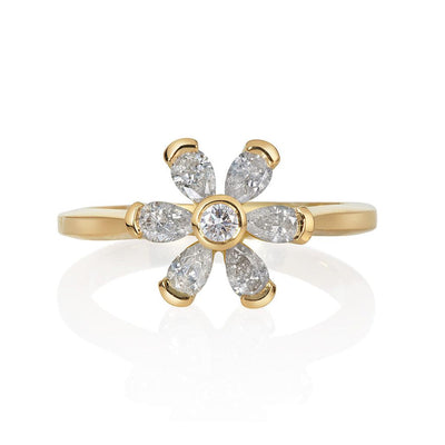 Chameli Ice Diamond Ring - Flora Bhattachary Fine Jewellery