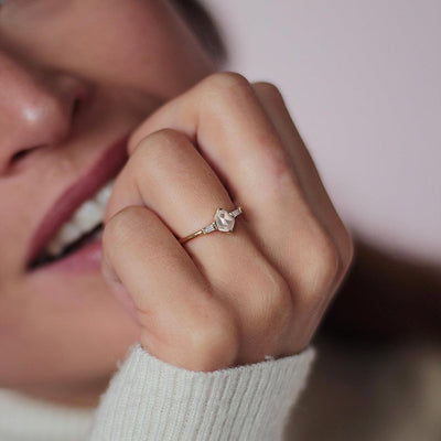 Kite Diamond Ring - Flora Bhattachary Fine Jewellery