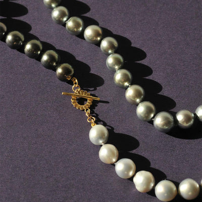 Lakshmi Graduated Tahitian Pearl Necklace - Flora Bhattachary Fine Jewellery