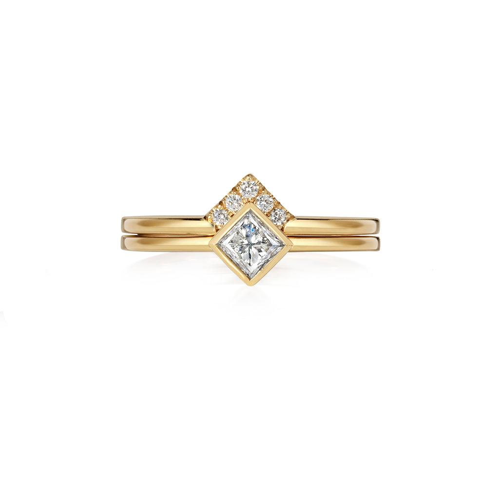 Mangala Princess Diamond Ring - Flora Bhattachary Fine Jewellery