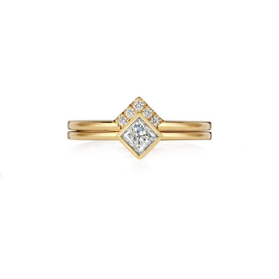 Mangala Princess Diamond Ring - Flora Bhattachary Fine Jewellery