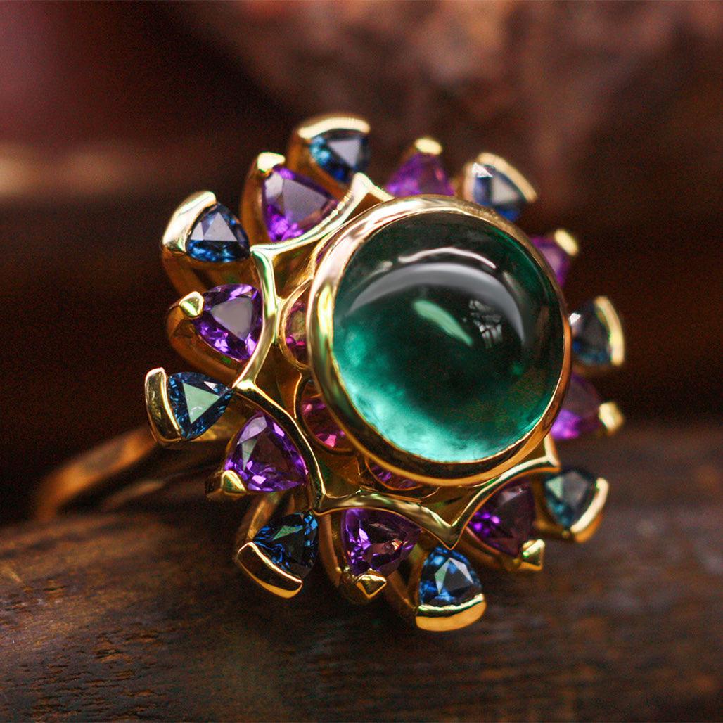 Nalini Mandala Ring - Flora Bhattachary Fine Jewellery