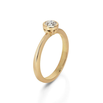 Antique Diamond Solitaire Ring