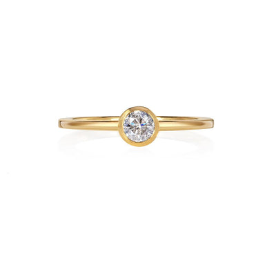 Ravi Diamond Solitaire Ring - Flora Bhattachary Fine Jewellery