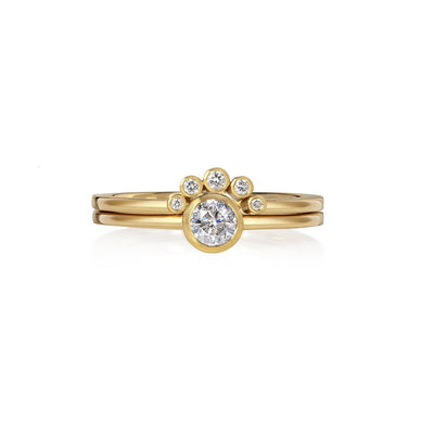 Ravi Diamond Solitaire Ring - Flora Bhattachary Fine Jewellery