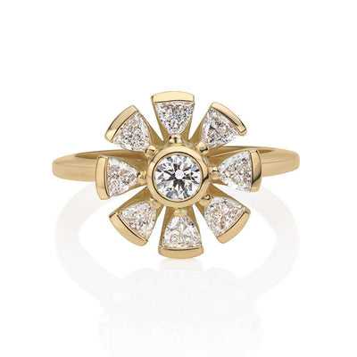 Statement Diamond Ring - Flora Bhattachary Fine Jewellery
