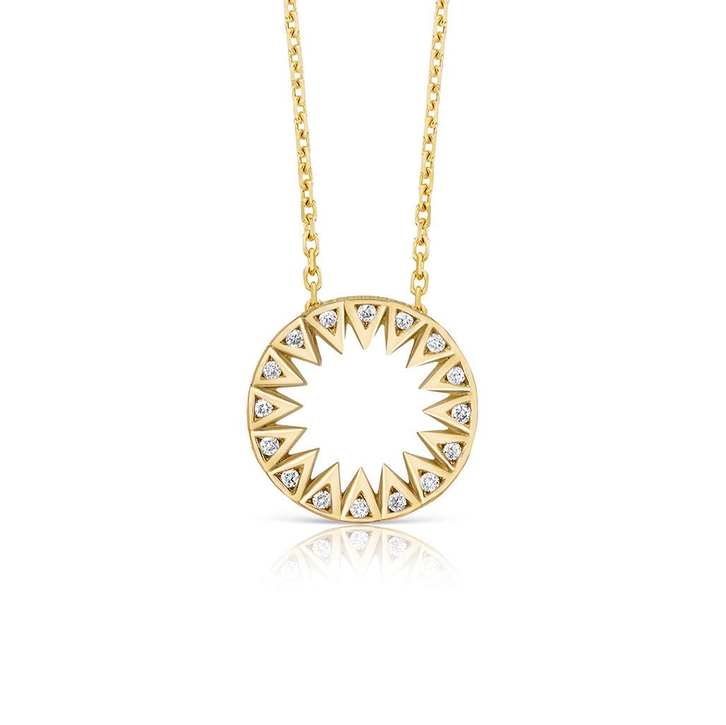Taxila Diamond Pendant - Flora Bhattachary Fine Jewellery